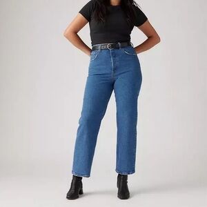 Levi’s Ribcage Straight Ankle Jeans